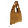 Girly Handbags Womens Genuine Italian Suede Leather Tote Shoulder Bag