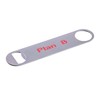 Plan B Powder Coated Steel Bottle Opener