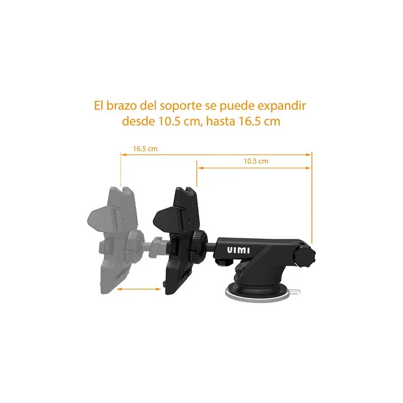 Soporte Porta Celular 360 Firme Auto Escritorio Vimi