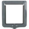 Trixie 4-Way Cat Flap with Tunnel, Grey, 660 g