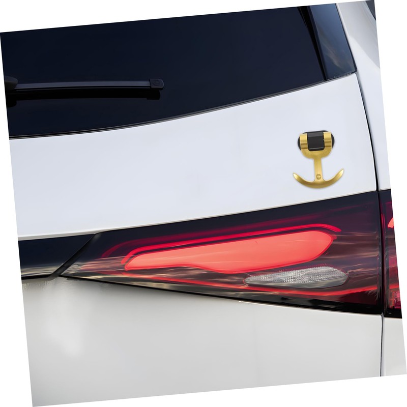 ULTECHNOVO Golden Car Towing Hook Shaped Auto Trailer Ring Unique