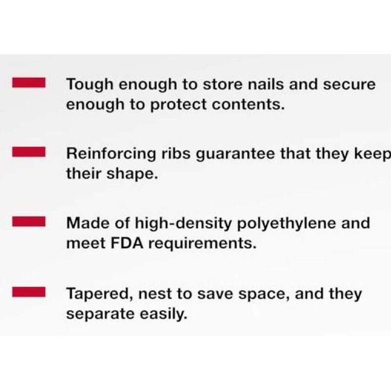 5 Gallon Blue Plastic Buckets | 3 Pack | HDPE