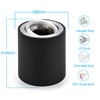 KYOTECH LED Surface-Mounted Spotlight Swivelling Diameter 80 x 84 mm