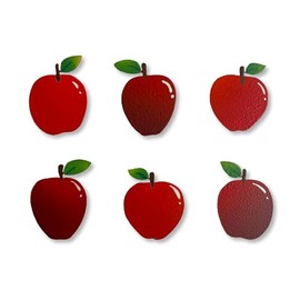 Roeda Brighten Your Life 14520r Autumn Apples Set of 6 Magnets