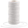 KINGLAKE 100m White String, 2mm Butchers String Cotton Bakers Twine,