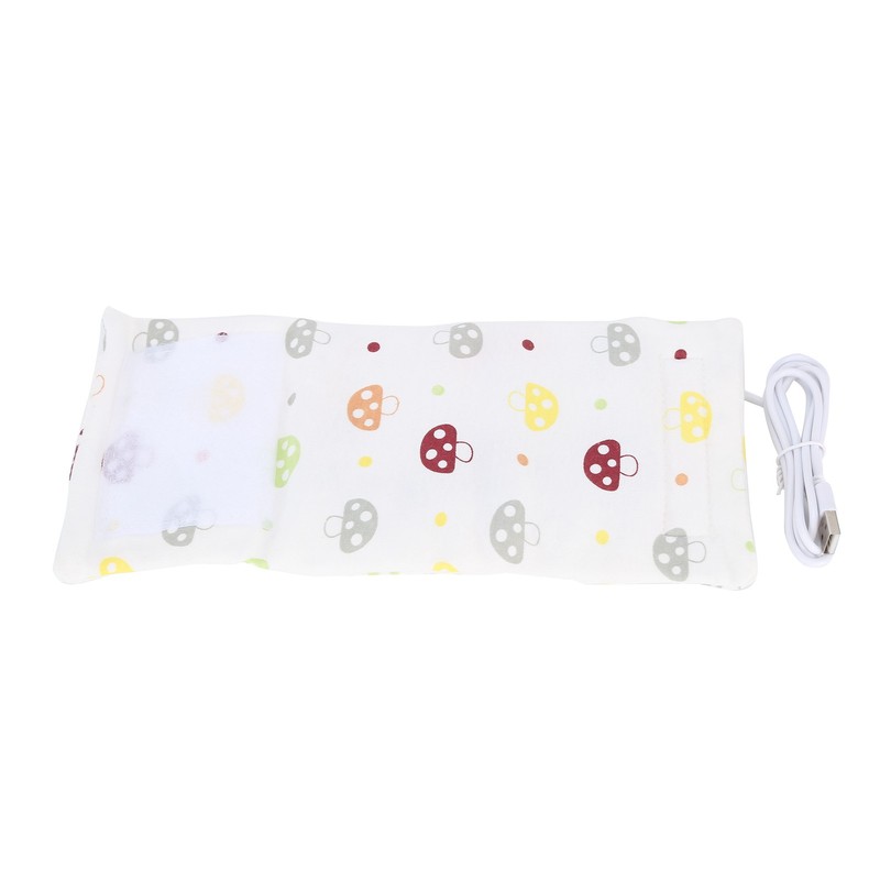 Baby Bottle Warmer Cartoon Portable USB Milk Bottle Heated Insulated