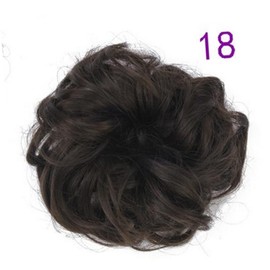 NOLITOY Ladies Fashion Curly Hair Extension Bun Wavy Synthetic Scrunchie for Elegant Hairstyles for Parties and Gatherings Durable and Design