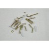 ZJchao 8x 40 mm Transparent Crystal Glass Knobs; handles for