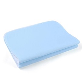 Reusable Washable Absorbent Pad for Adults Incontinence Blue White 45 X 60