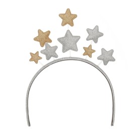 Florry Star Headbands Glitter Stars Hair Hoop for Girls Cute Hair Bands Hair Accessories for Party Birthday Christmas (Style B)