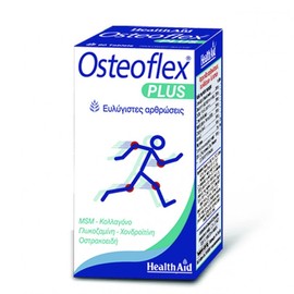 Health Aid Osteoflex Plus for Flexible Joints with MSM - Collagen - Glucosamine - Chondroitin - Green Lipped Mussel 60 Tablets