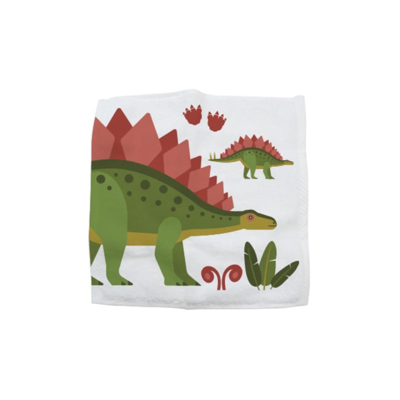 Hello Chums Wash Cloth - Dinosaur Magic Flannel, Face Cloths