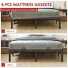 Exeloria Mattress Non-Slip Gaskets, 6 Pack Metal Mattress Holders in