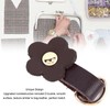 10 Sets Leather D Rings for Purse Genuine Leather Undamaged