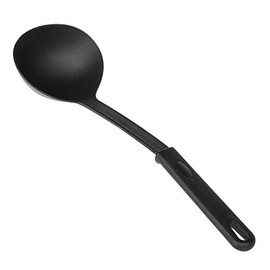 Large Nylon Ladle for Soup Serving - Long Sauce Spoons With Hook for Restaurant - Ladles with Handle