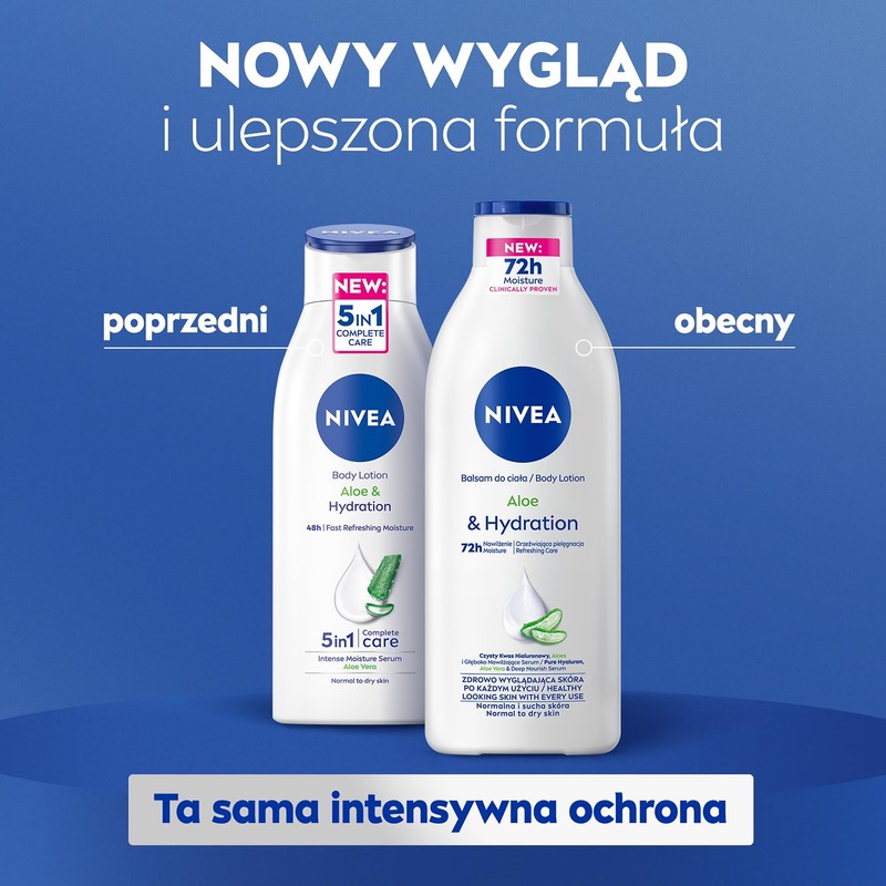 NIVEA Moisturising Body Lotion with Aloe Vera 400 ml