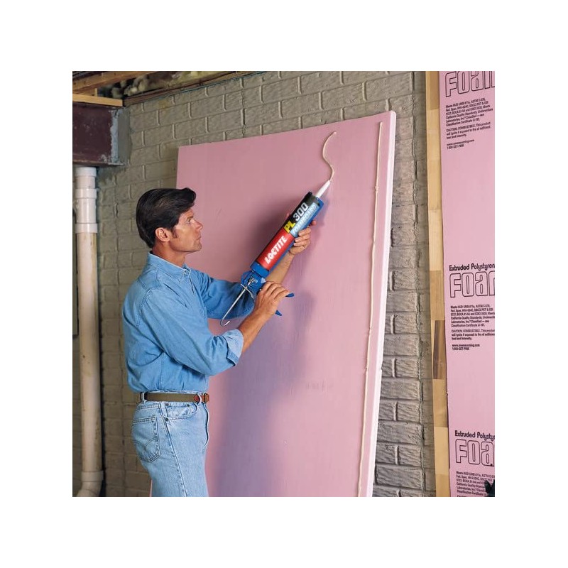 Loctite PL300 Foamboard Adhesive, 10 fl oz, Cartridge (12 Pack)