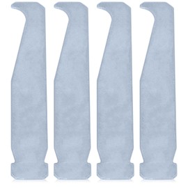 Atunee Cleaning Tool Guide Bar Carbon Steel Cleaners for Most Chainsaw Part Accessories Tools -4PCS