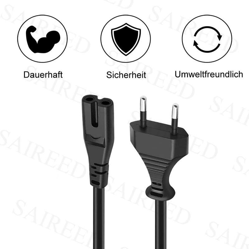 Power Cord Power Cable Replacement for WiiM Streaming Amplifier ASR004