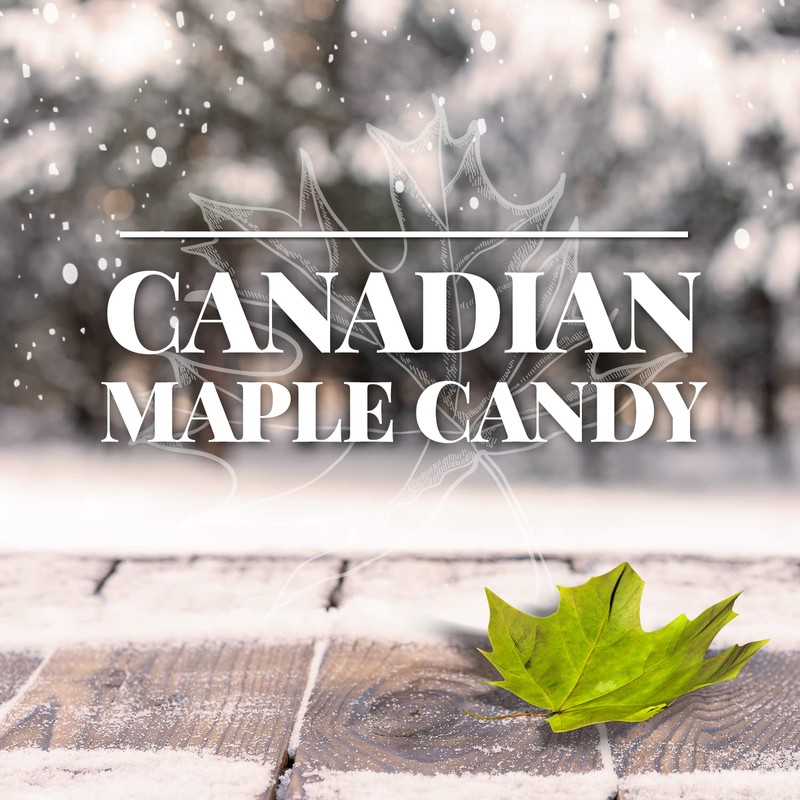Brien Maple Soft Candy, Leaf Candy, Vegan Contains No Milk,