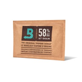 Boveda 58% Two-Way Humidity Control Pack For Storing 1 lb – Size 67 – Single – Moisture Absorber for Storage Containers – Humidifier Pack – Individually Wrapped Hydration Packet – Less Sticky