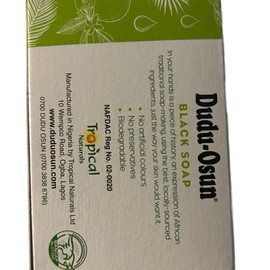 Dudu Osun Black Soap for Radiant Facial Skincare