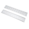 2 Pcs Air Vent Ventilation Grille Aluminium Alloy Rectangular Vent