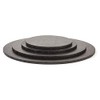 Decora 0931760 Sottotorta Tondo Nero Ø 25 X H 1,2