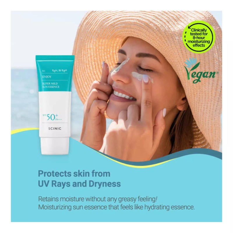 Scinic Bloqueador Solar Facial Coreano Spf 50+