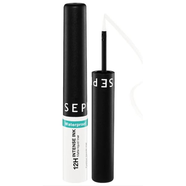 SEPHORA Intense Felt-Tip 12HR Liquid Waterproof Eyeliner - Pure White