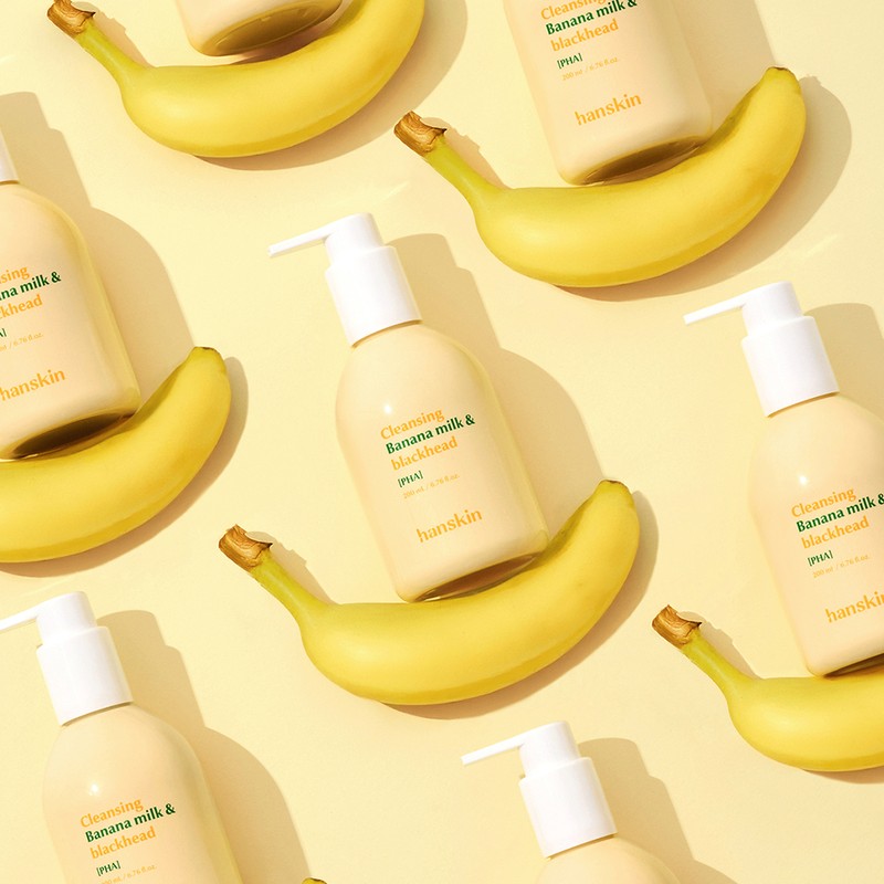 한스킨 바나나 PHA 클렌징 밀크 &amp; 블랙헤드 Hanskin Banana PHA