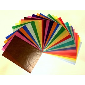 Made in Germany 50 Sheets of A4 Transparent Paper in 10 Trendy Colours Assorted and White in Different Grammages - Paper for Printing, Crafts & Drawing. Suitable for Home & Office Supplies