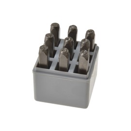 Hanson C H CO 9PC 1/4" Number Stamp