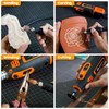 200W Corded Rotary Tool Kit with Fine Speed Control &