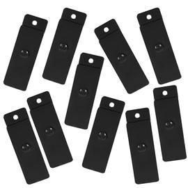 Kemcatui 10Pcs Metal Slatwall Utility Hooks， Commercial Metal Slat Wall Hooks Picture Hook Hangers Accessories for Photo Frame Painting Arts Center