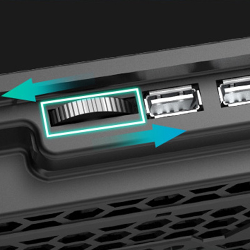 Laptop Cooling Pad Five Level Angle Adjustment Quick Cooling Low