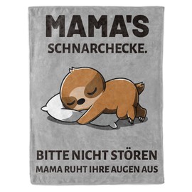 KAAYEE Geschenke für Mama, Weiche Decke Besondere Mama Geschenk zum Weihnachten Geburtstag Muttertag, Geburtstagsgeschenk Muttertagsgeschenke für Mutter von Kindern 1.3 * 1.5 M