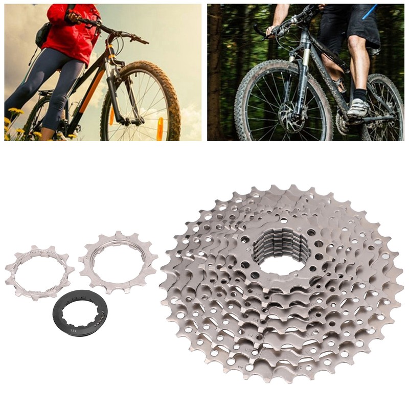 BOLANY Mountain Bike 9 Speed Freewheel Bicycle 11‑36T Cassette Flywheel