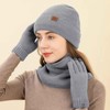 AWAVM Kids Winter Hat Scarf Gloves Set 3 PCS Warm