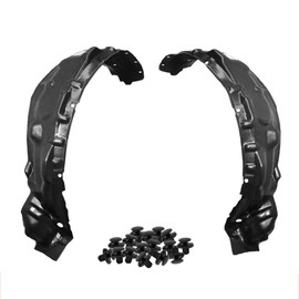 Parts N Go Fender Liner Set w/Clips for 1995-2000 Tacoma Front Driver & Passenger Side Left Right TO1248110 TO1249110 5387604041 5387504041