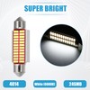 X AUTOHAUX LED Festoon Light White 41mm 211 212 24SMD