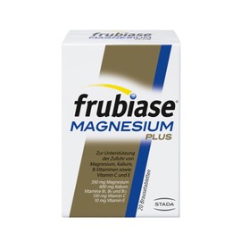 frubiase Sport Magnesium Plus - Dietary Supplement with High Dose Magnesium Plus Vitamins - Nutrient Supply during Sports - 1 x 20 Effervescent Tablets