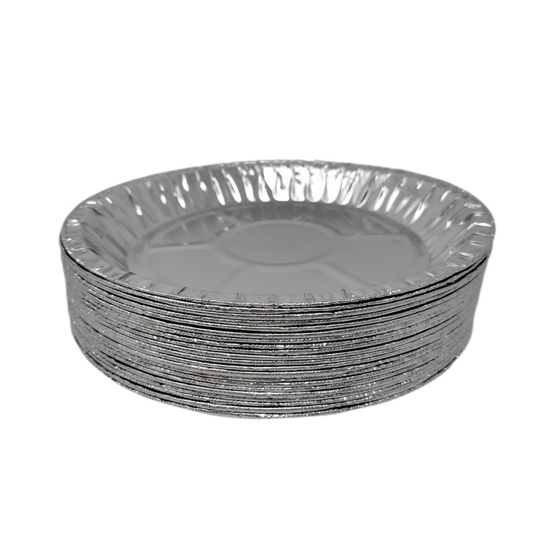 10 x Aluminium Foil 10" 25cm Round Pie Flan Tart