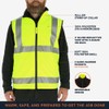 RefrigiWear HiVis Reversible Softshell Safety Vest - ANSI Class 2