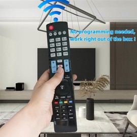 Universal Replacement Remote AKB73756565 for LG Smart TV 55LY570H 47LA6200 50LA6205 60LA6205 42LA6200 55LM8600 47LA6200-UA 60LM8600 50LA6200 55LA6200 42LM6700 55LA6205 60LA6200 65UF7650
