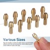 15PCS 4486 Multi Chuck Collet Set Compatible with Dremel, Keyless