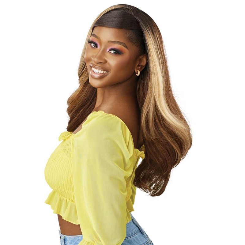 Outre Converti Cap - Blush & Bloom (DR GINGER BROWN)