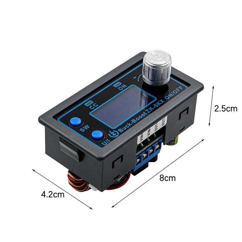 DollaTek DC Buck Boost Spannungswandler 0.6-36V einstellbare Spannung Stromversorgungsmodul Stromwandler