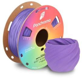 Polymaker Panchroma Matte PLA Filament, Lavender Purple 1.75mm 1kg 3D Printing Filament, Formerly Polyterra Matte, Fit Most FDM 3D Printers, 1kg Spool (2.2lbs)