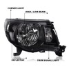 CROSSDESIGN Headlights Assembly Compatible with Toyota Tacoma 2005 2006 2007